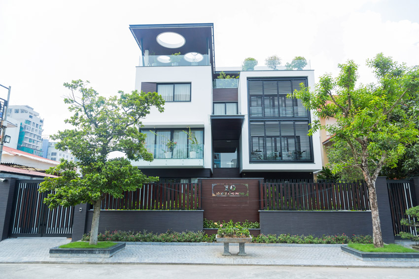 Ngắm nhìn hình ảnh thực tế mẫu thiết kế kiến trúc biệt thự đẹp hiện đại tại Quảng Ninh