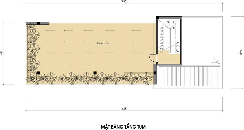 mặt bằng tum